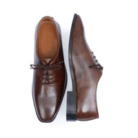 Leather Brown Oxford-On821