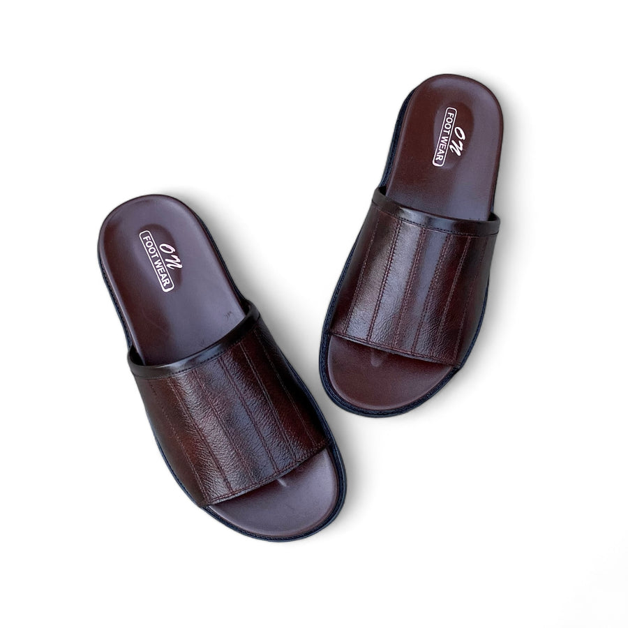 Handmade Brown Lining Slip-On310